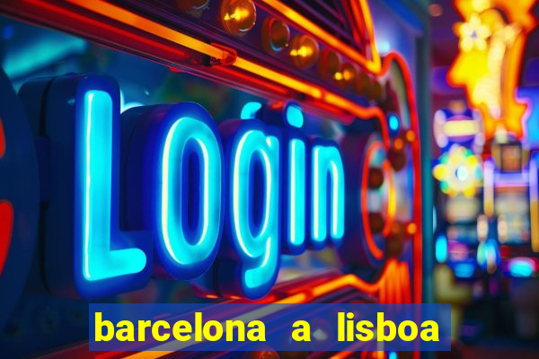 barcelona a lisboa de trem